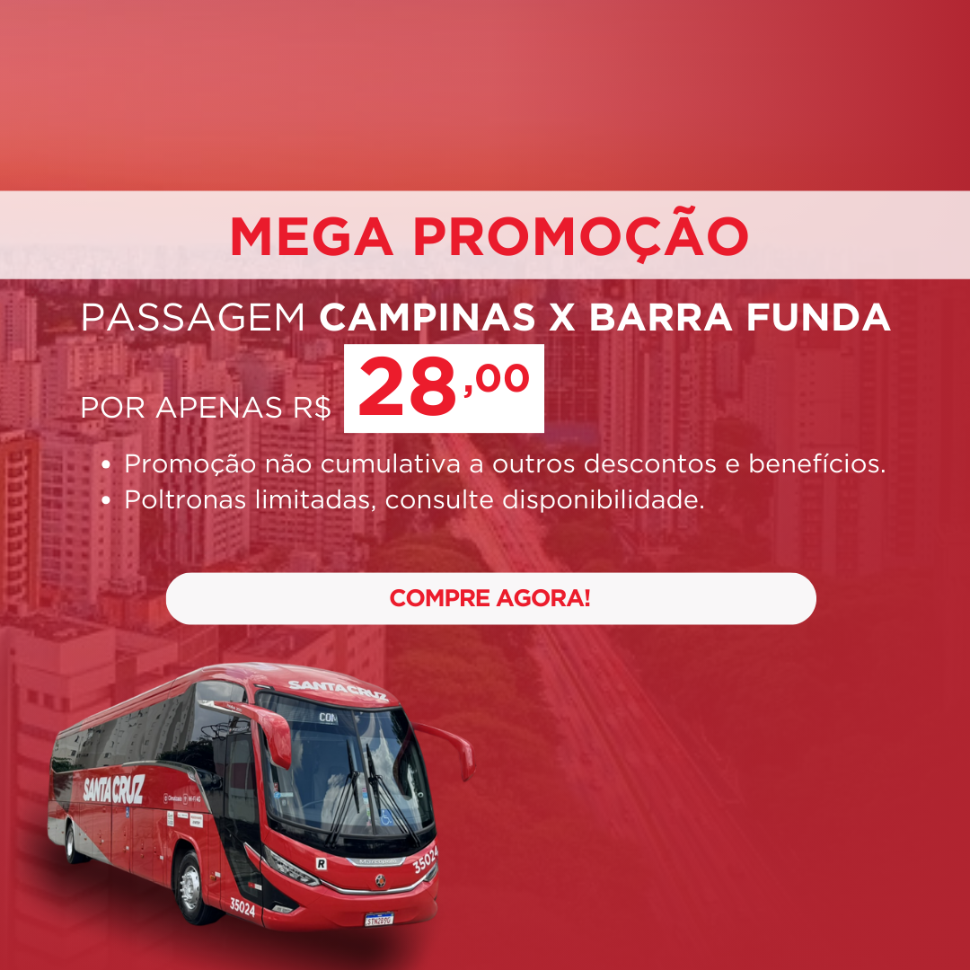 Passagem Campinas x São Paulo